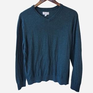 Croft & Barrow Men's Blue V-Neck Sweater